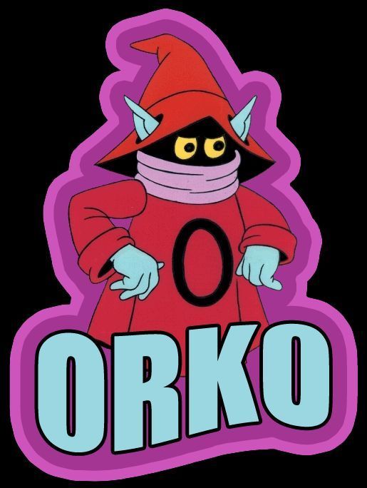 80s Classic Cartoon He Man Orko custom tee MOTUC  