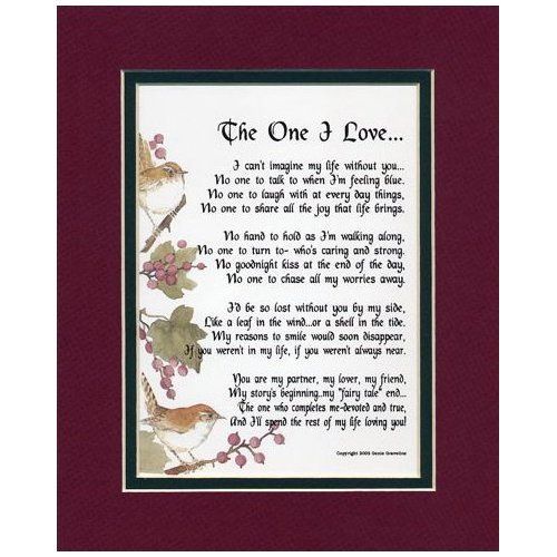   LOVE   GIFTS VALENTINES DAY LOVE VALENTINE POEMS HUSBAND WIFE LOVER