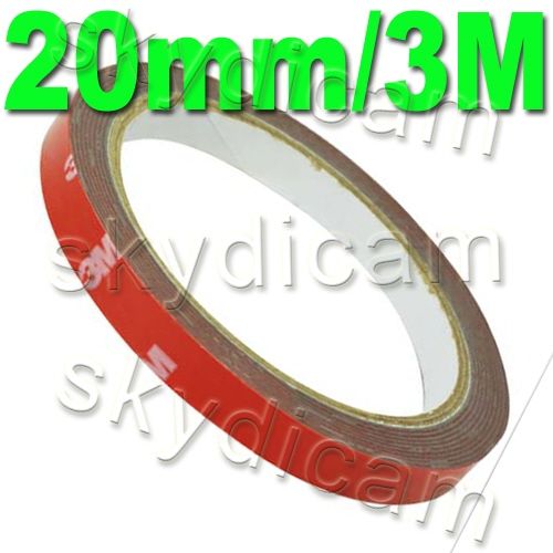 3M Acrylic Foam Double Sided Attachment Tape 8mm/30M  