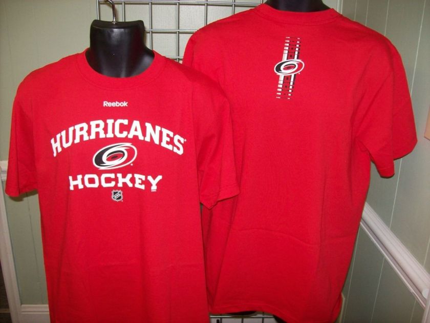Carolina Hurricanes Hockey RED Progression Short Sleeve T Shirt sz 