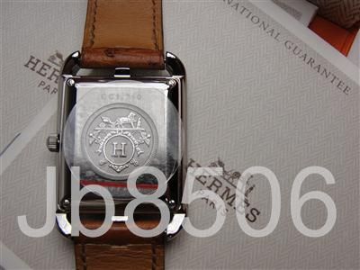 AUTH Hermes CAPE COD GM Auto Watch  