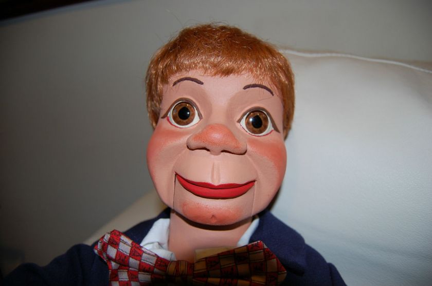 EXTREMELY RARE VINTAGE ca. 50s ART SIEVING VENTRILOQUIST FIGURE DUMMY 