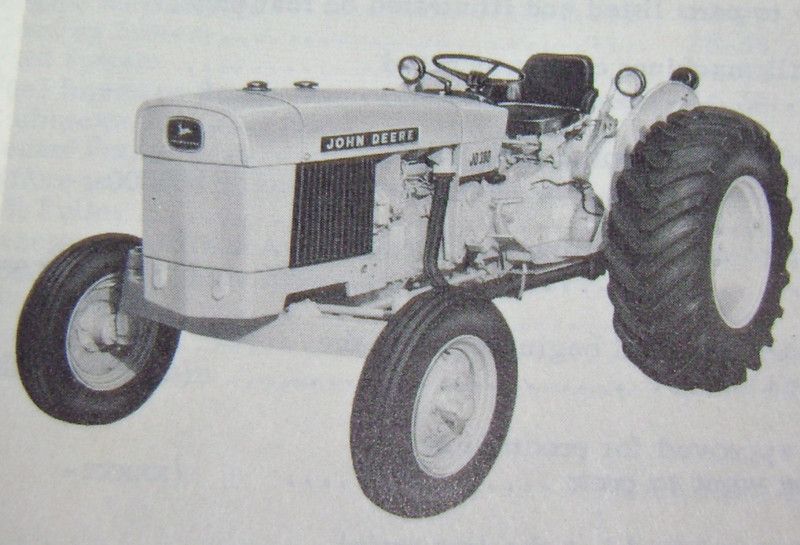 John Deere JD300 300 Industrial Tractor Parts Catalog  