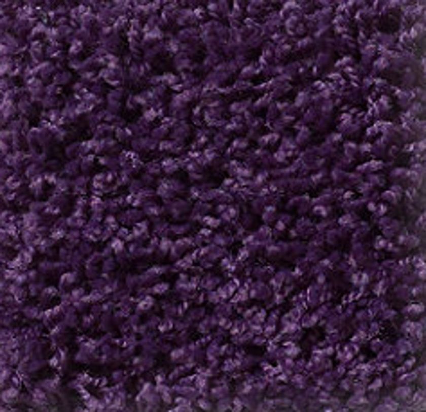 Purple Passion Shag Carpet Area Rug  