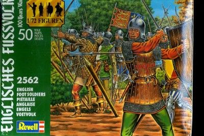 100 Years War English Foot Soldiers 50 Pc. Set  