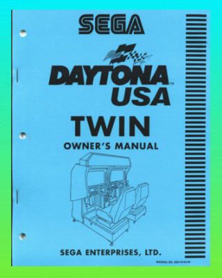 Daytona USA Twin 1994 Sega Arcade Service Manual  
