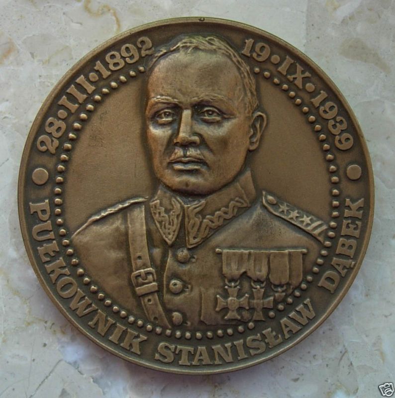 POLISH LAND COASTAL DEFENCE 1939 GERMAN INVASION MEDAL  