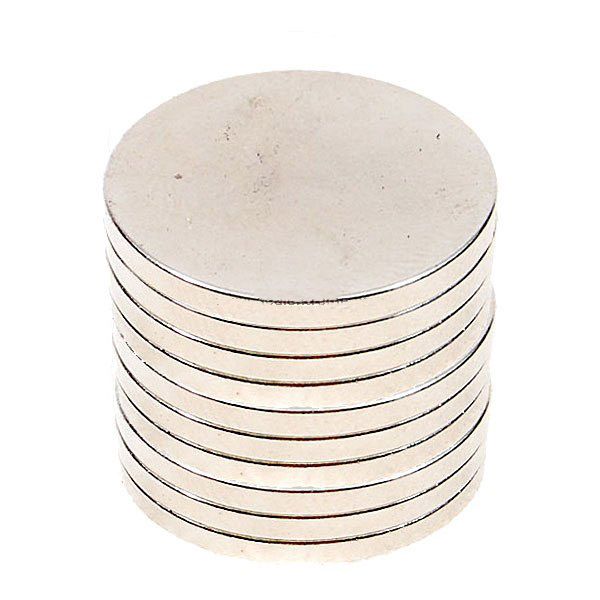 Super Strong Rare Earth RE Magnets (20mm x 2mm/10 Pack)  