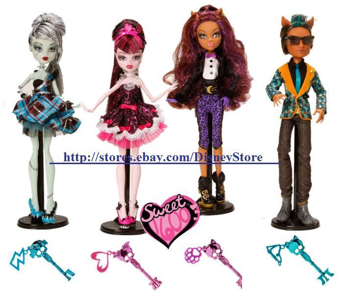 Monster High SWEET 1600 Dolls Draculaura Frankie Stein Clawdeen & /or 